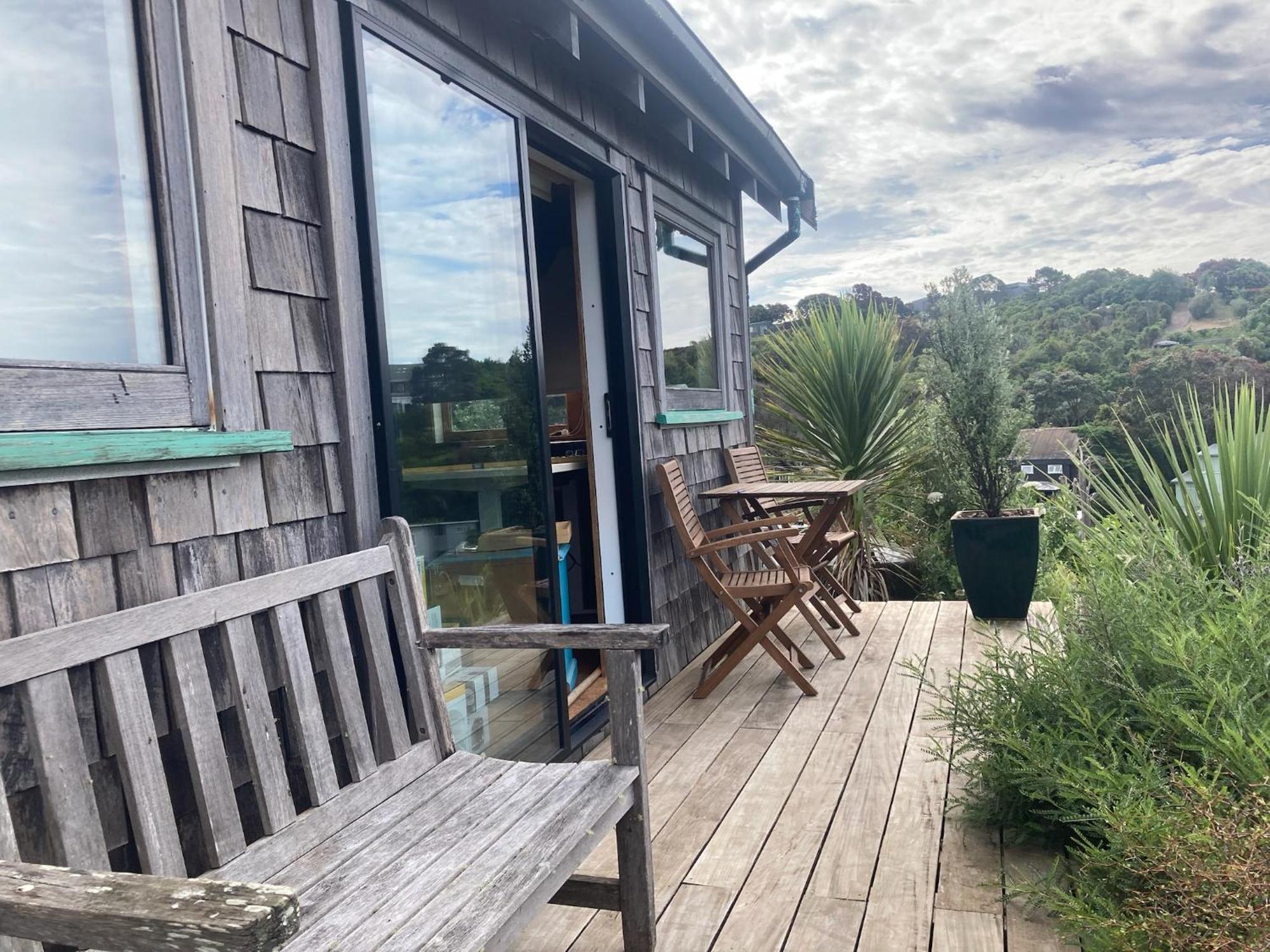 Kereru Cabin - Spectacular Seaviews, Rustic, Glamping Eco Adventure Palm Beach Exterior foto